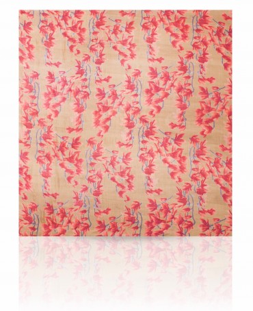 Палантин Женский S-ORCHID/BROWN